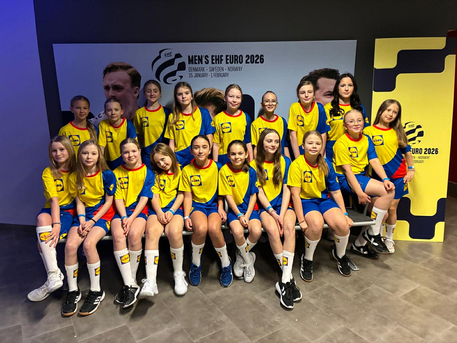 Tjejerna var inspringslag under årets handbolls-EM.